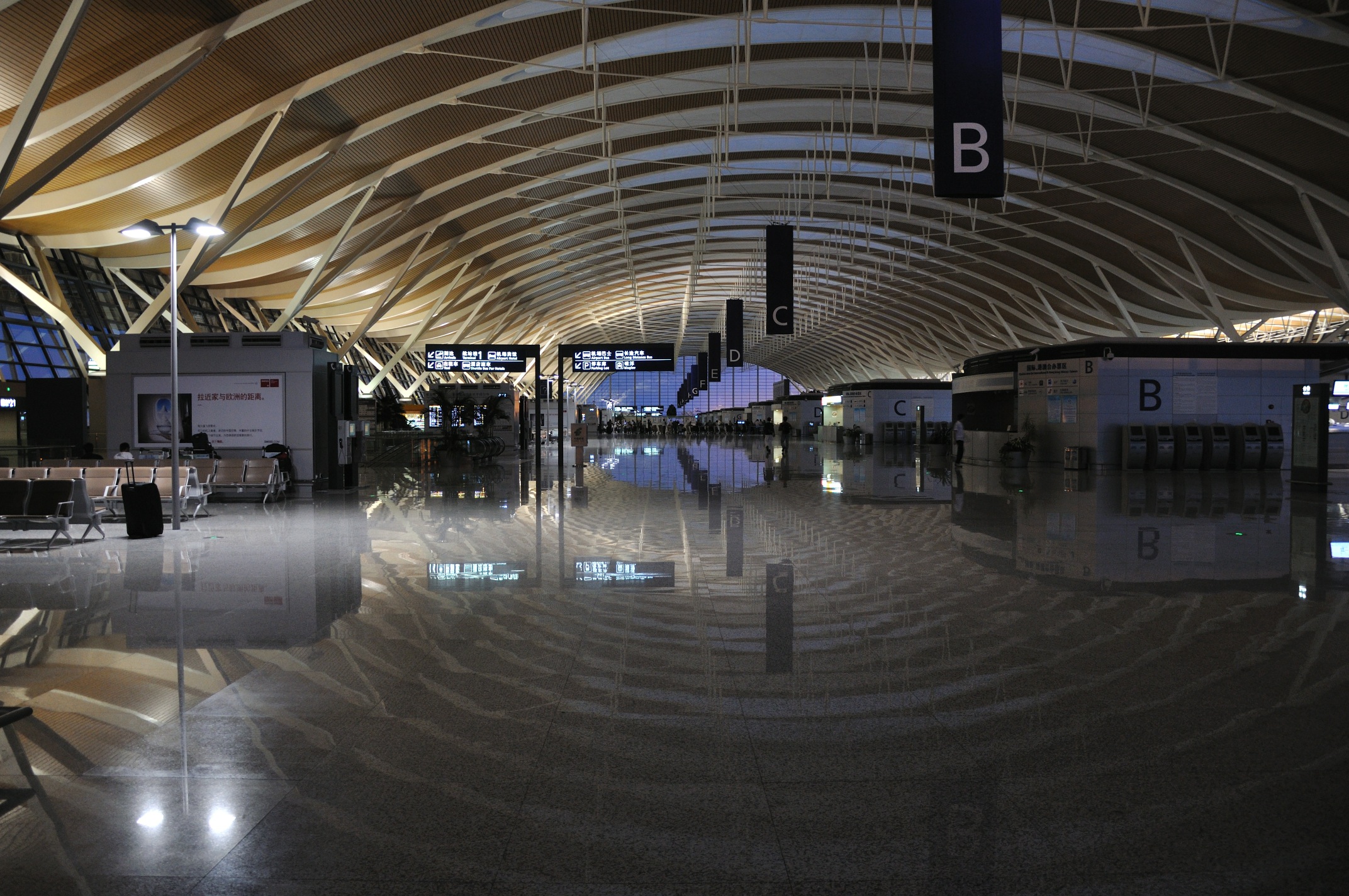 Shanghai Pudong International Airport | Azurean Architecture